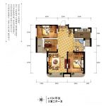 2025经典三房两厅书房设计户型图