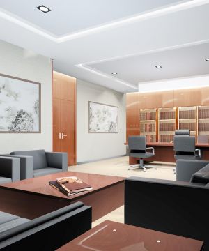 最新90平米办公室最新室内装修图片欣赏