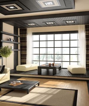 最新日式风格两居室装修效果图大全2023