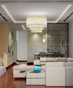 欧式风格两室两厅小客厅装修设计图片欣赏