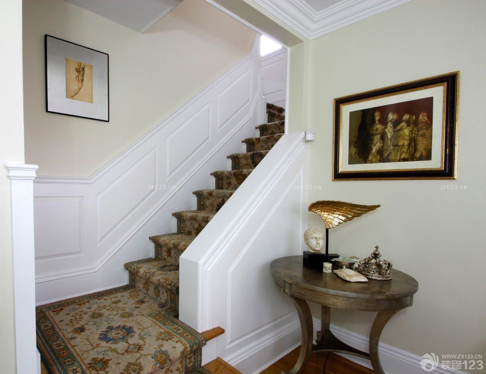 小复式楼梯装饰画装修效果图片大全