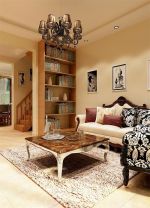 古典欧式风格复式楼客厅装修效果图大全2025图片