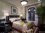 美式古典风格两房一厅卧室装修效果图片