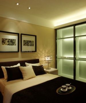 家装卧室衣柜门装修设计图片大全