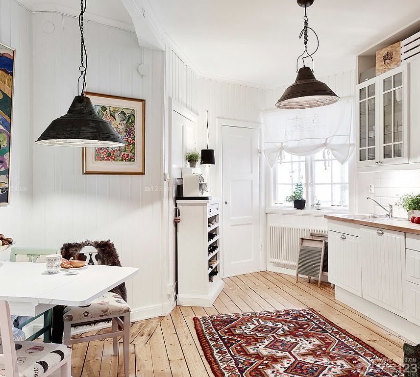 北欧家居风格90平米小户型厨房装修效果图