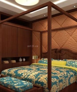 复式家装设计2025卧室背景墙效果图