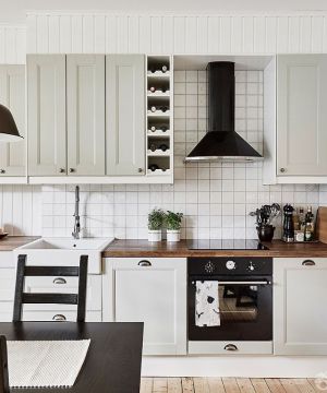 家装北欧风格90平米小户型厨房橱柜装修图片大全