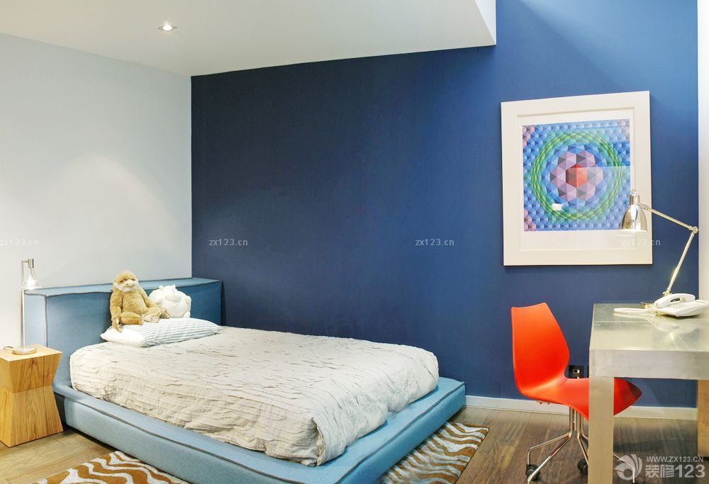最新80平方米二手房卧室墙面装饰装修效果图片