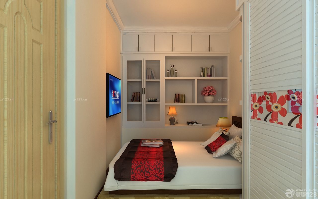 超小卧室书房装修设计效果图片