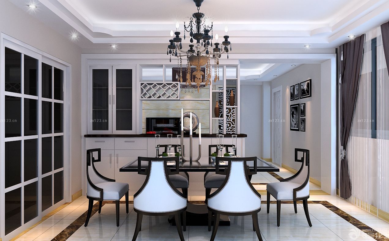 2025餐厅酒柜最新设计效果图片
