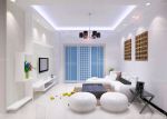 最新80平方二室一厅客厅组合沙发装修效果图