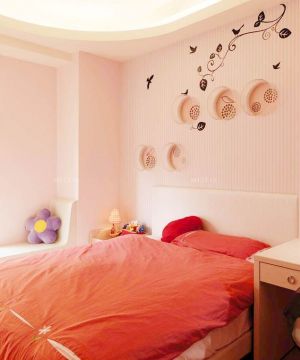 80平米小户型婚房卧室墙面装饰装修效果图欣赏