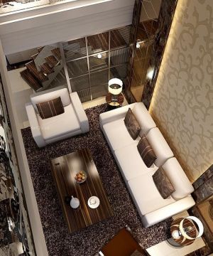 小户型装修设计现代沙发背景墙装修效果图大全