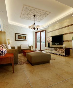 2025年小户型装修设计沙发凳装修效果图片