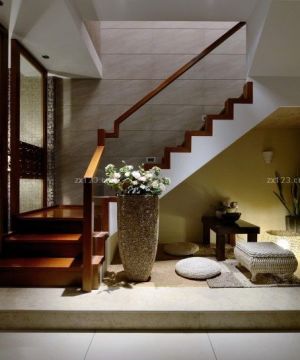 现代室内装饰楼梯间效果图欣赏