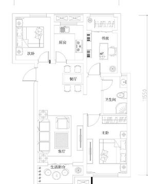 2023家装户型图设计案例