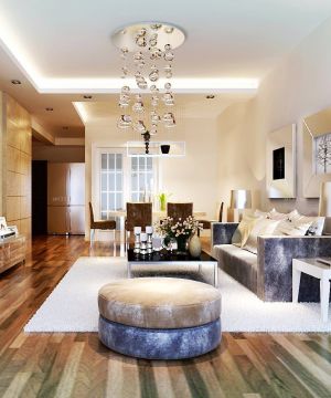 90平房屋混搭装修风格效果图片大全