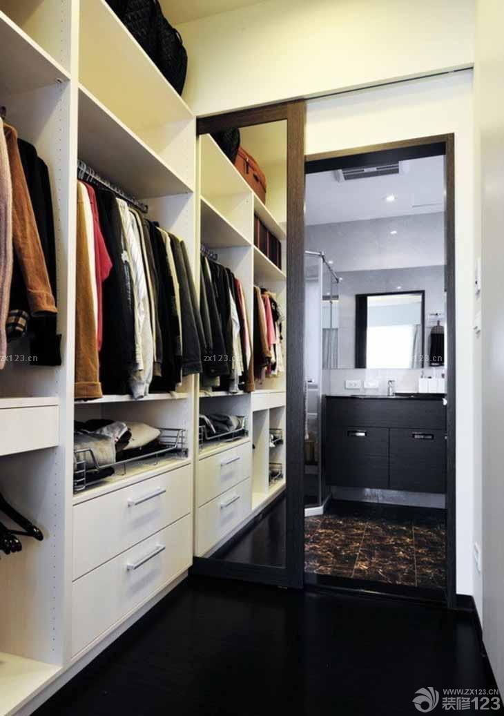 小户型衣帽间鞋柜装修效果图欣赏