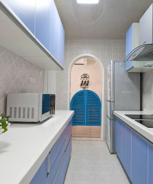 别墅地中海风格厨房装修效果图欣赏