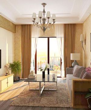 最新现代风格客厅阳台栏杆装修效果图片欣赏