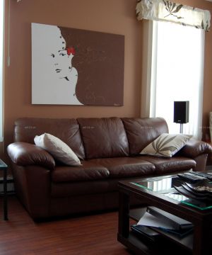 最新90平标准户型家庭客厅装修效果图片