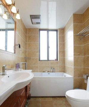 2023现代小户型浴室柜装修效果图片