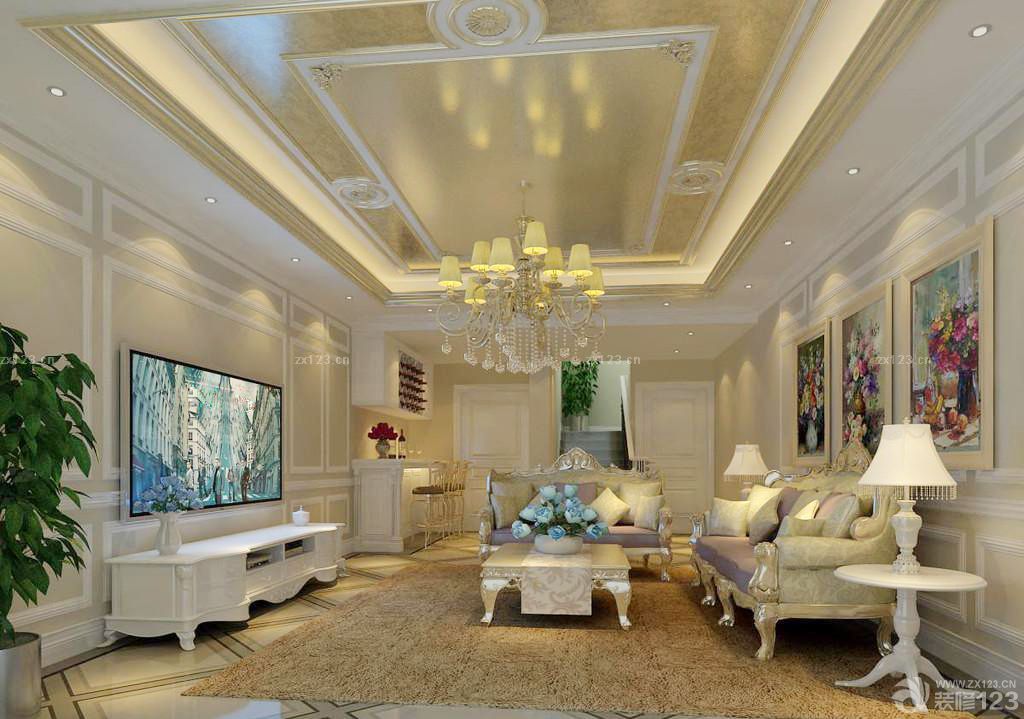 2025欧式风格家装客厅灯具图片