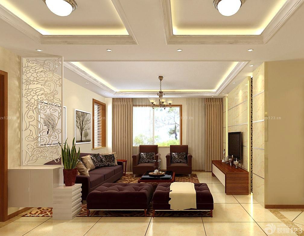 2025家装客厅玄关隔断设计装修效果图片大全