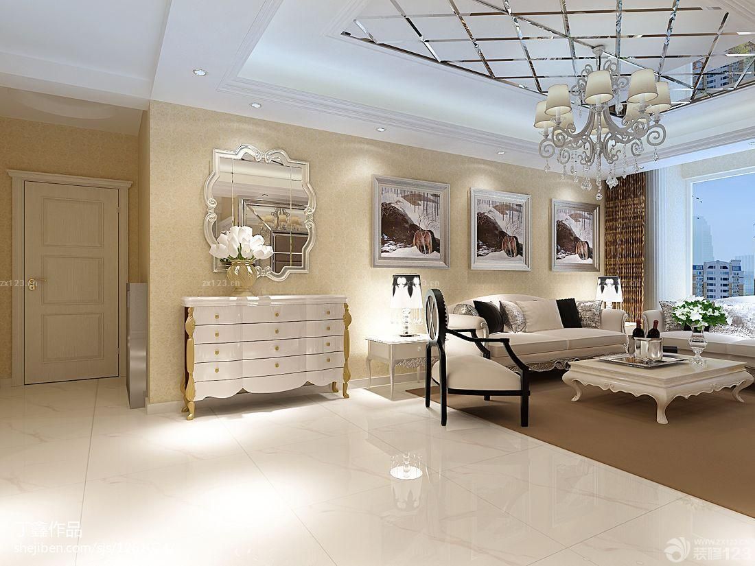 2025欧式风格家装客厅玄关装修图片