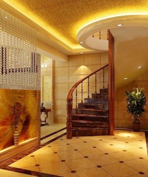 2025家装客厅玄关隔断造型装修效果图片