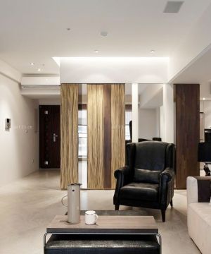 最新家装客厅玄关设计装修效果图片