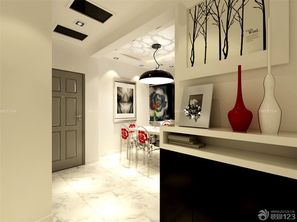现代风格玄关装修设计效果图片大全