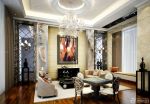 2025最新经济型别墅客厅墙面装修效果图片