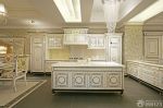 2023欧式开放式厨房吧台装修设计图片