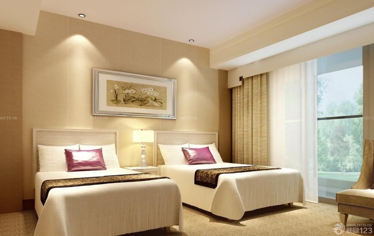 2025小宾馆奢华客厅房装潢样板大全 