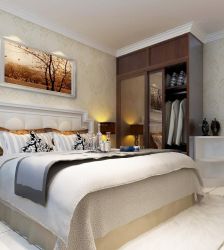 现代小户型家装卧室床装修效果图欣赏