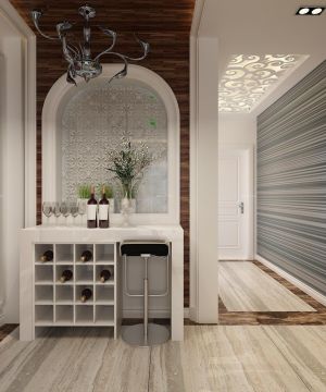 2023最新现代小户型家装客厅壁纸效果图