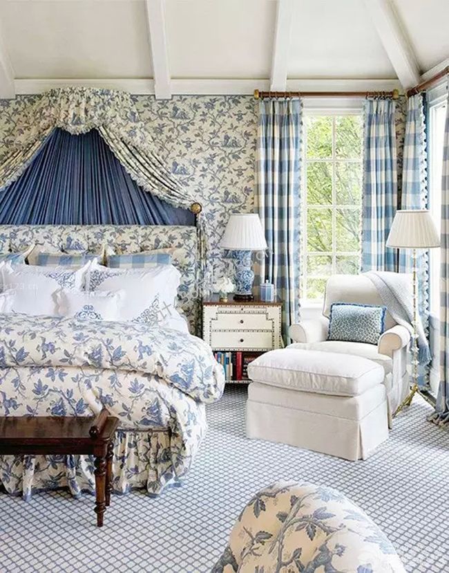 大卧室床缦装修效果图片