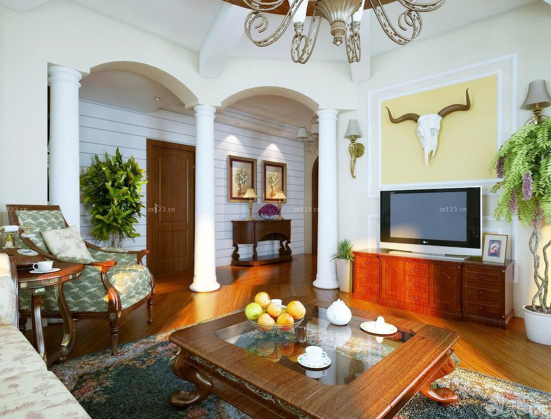 2025北欧小户型欧式电视柜装修效果图片大全