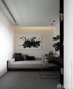 90平米三居书房沙发床装修效果图欣赏