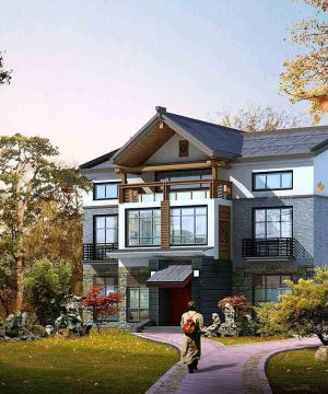 2025乡村别墅中式仿古装修设计图纸