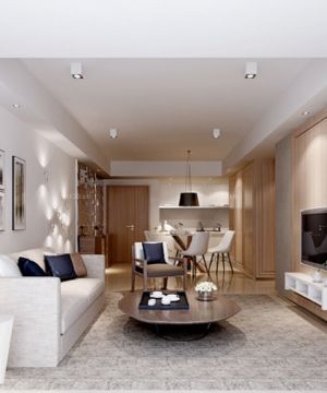 现代风格家居装修效果图片客厅多人沙发