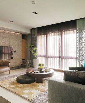 2025家居装修效果图片客厅电视背景墙造型设计