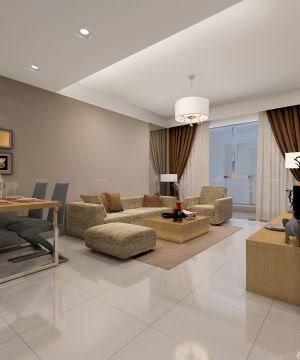 小户型家居沙发凳装修效果图大全2025