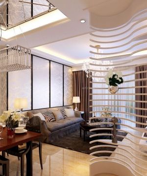 2025家装效果图片大全客厅连餐厅设计