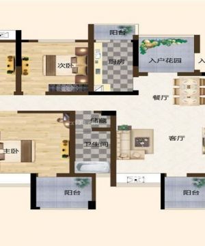 2023最新90平方高档别墅户型图