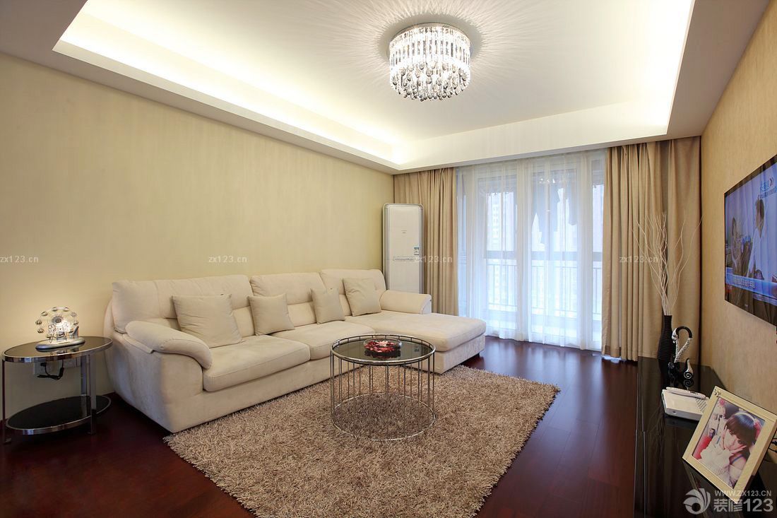 现代风格客厅窗帘装修效果图大全2025图片