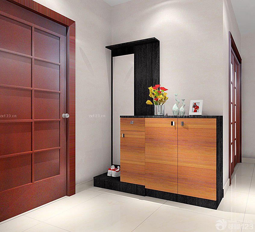 2025现代风格设计房屋一进门鞋柜装修图片