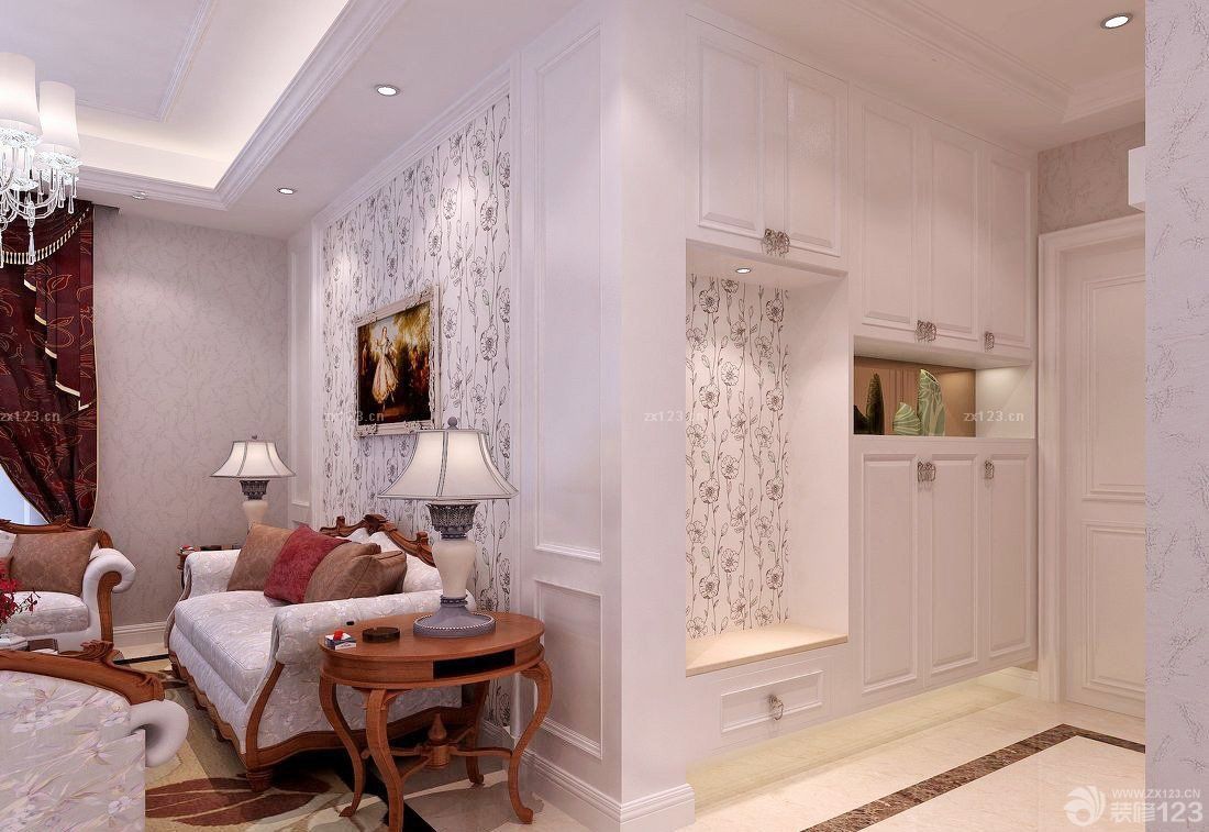 入户整体鞋柜装修效果图大全2025新春