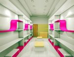 商场展示架鞋柜装修设计效果图2025款